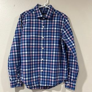 🟡 CHILDREN’S PLACE Boys Button-Up Shirt. Size Medium, 7/8.